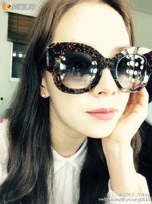 明星带墨镜照片,揭秘明星们的时尚护目之道